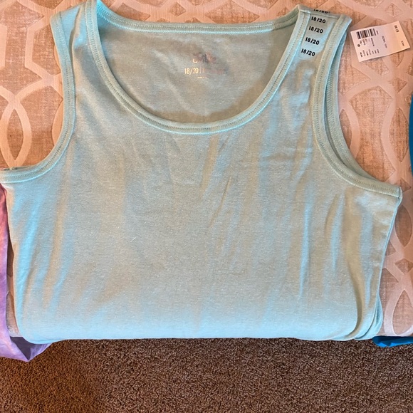 Girls Tanks, Assorted Colours - Picture 2 of 4